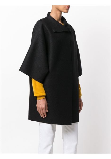 Black oversized cape jacket Harris wharf london - women HARRIS WHARF LONDON | A1510MLK199